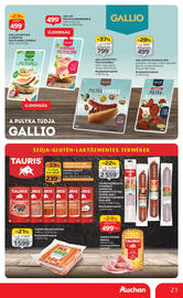 Auchan akciós újság hét 36 Oldal 21