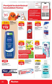 Auchan akciós újság hét 36 Oldal 36