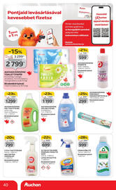 Auchan akciós újság hét 36 Oldal 40