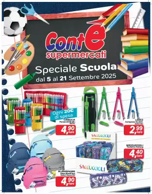 Volantino Conté Supermercati (valido fino al 21-09)