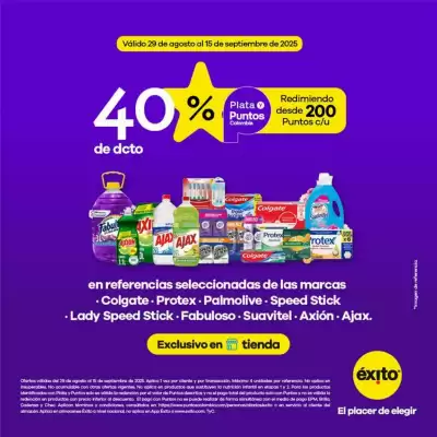 Catálogo Éxito (válido hasta 15-09)