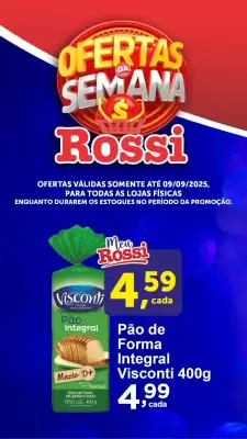 Folheto Rossi Supermercado (válido até 9-09)