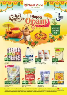 West Zone Supermarket catalogue (valid until 10-09)