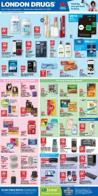 London Drugs flyer (valid until 11-09)