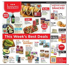 Heinen's weekly ad week 36 Page 1