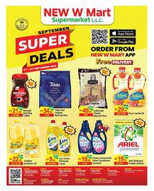 New W Mart leaflet week 36 Page 1