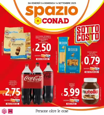 Volantino Spazio Conad (valido fino al 14-09)