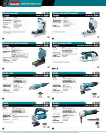 Catálogo Makita Página 114