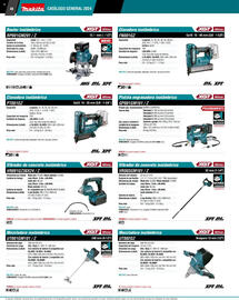 Catálogo Makita Página 40