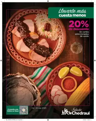Folleto Chedraui (válido hasta 17-09)