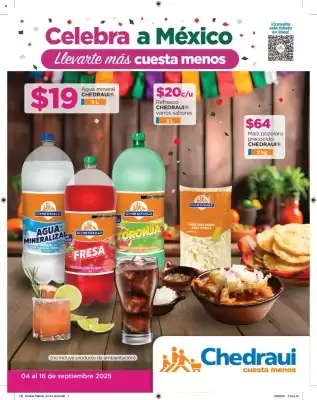 Folleto Chedraui (válido hasta 17-09)
