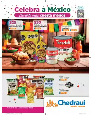 Folleto Chedraui (válido hasta 17-09)