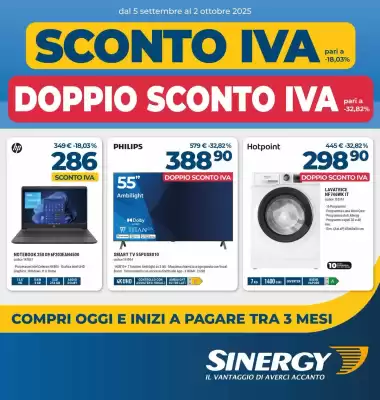 Volantino Sinergy (valido fino al 2-10)