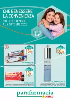 Volantino Parafarmacia Conad (valido fino al 2-10)