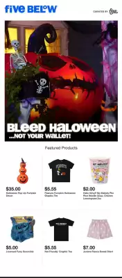 Five Below weekly ad