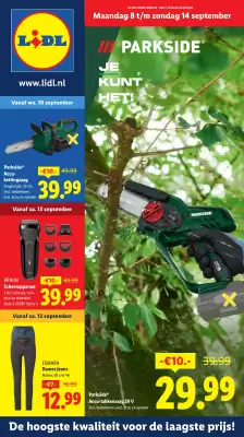 Lidl folder (geldig t/m 14-09)