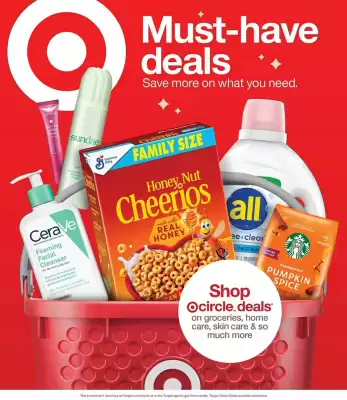 Target weekly ad