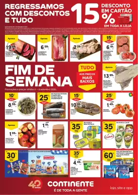 Folheto Continente (válido até 8-09)