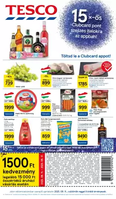 Tesco akciós újság