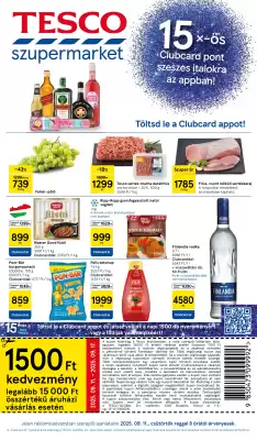 Tesco akciós újság (érvényes eddig: 17-09)