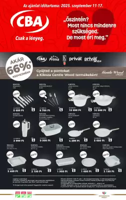 CBA akciós újság (érvényes eddig: 17-09)