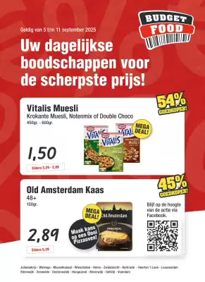 Budget Food folder (geldig t/m 11-09)