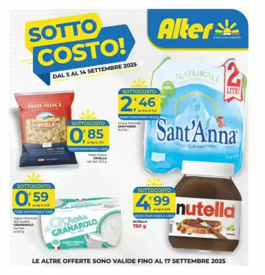 Volantino Alter Discount (valido fino al 17-09)