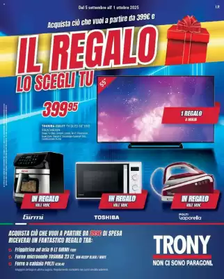 Volantino Trony