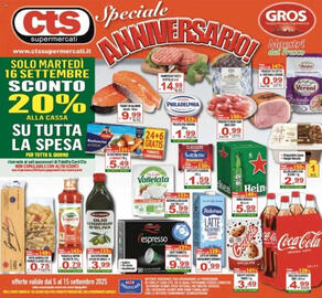 Volantino CTS Supermercati Pagina 1