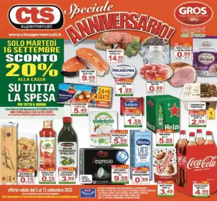 Volantino CTS Supermercati (valido fino al 16-09)