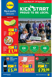 Lidl leaflet week 37 Page 1