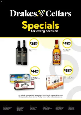 Drakes catalogue (valid until 16-09)