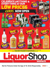 Shoprite Liquor catalogue Page 1