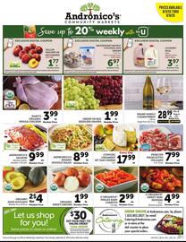 Andronico's weekly ad week 36 Page 1