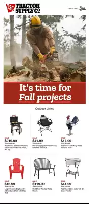 Tractor Supply Company weekly ad (valid until 8-09)