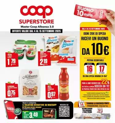 Volantino Coop Superstore