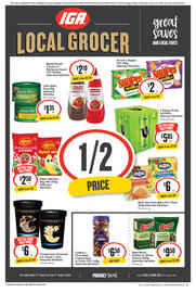 IGA catalogue week 36 Page 1