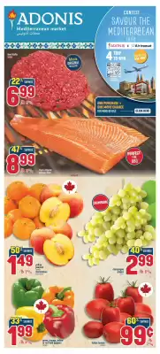 Marché Adonis flyer (valid until 11-09)