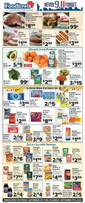 Foodtown supermarkets weekly ad (valid until 11-09)