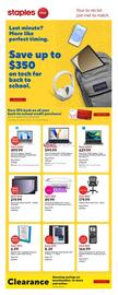 Staples flyer week 36 Page 1