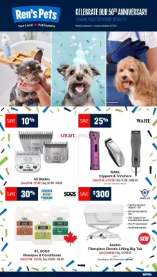 Ren’s Pets Depot flyer (valid until 11-09)
