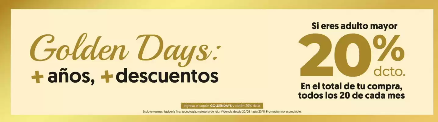 Catálogo Librería Nacional (válido hasta 20-11)