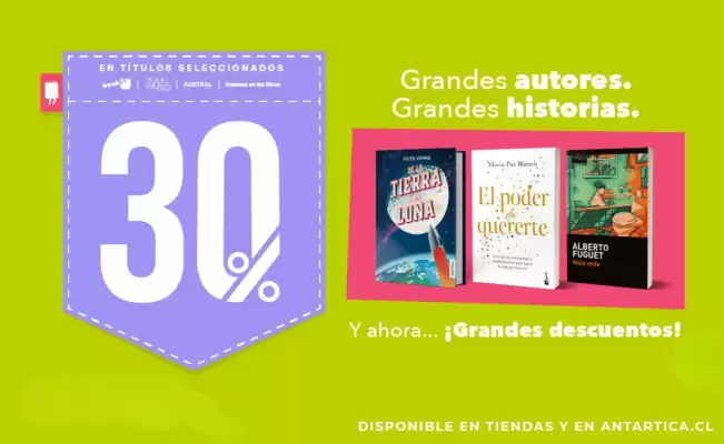 Catálogo Antártica Libros (válido hasta 19-09)