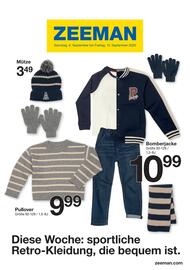 Zeeman Prospekt woche 36 Seite 1