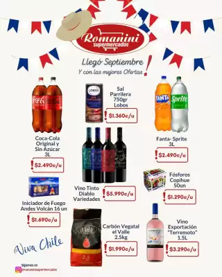 Catálogo Supermercados Romanini (válido hasta 20-09)