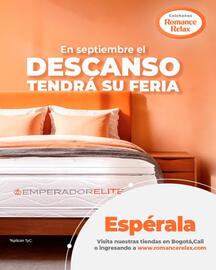 Catálogo Colchones Romance Relax Página 1
