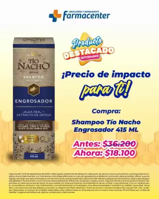 Catálogo Farmacenter (válido hasta 30-09)