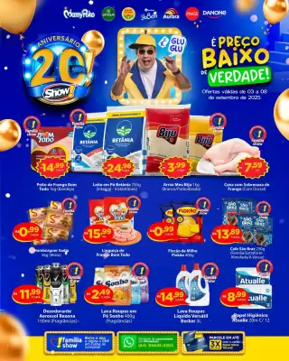 Encarte Super Show (válido até 8-09)