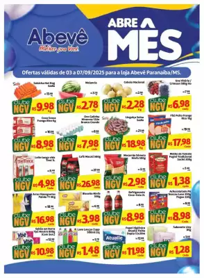 Catálogo Abevê Supermercados (válido até 6-09)