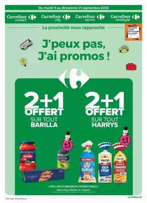 Catalogue Carrefour Express (valable jusqu'au 21-09)